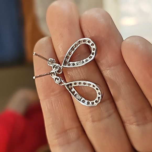 Sterling Dangle earrings - Picture 2 of 2